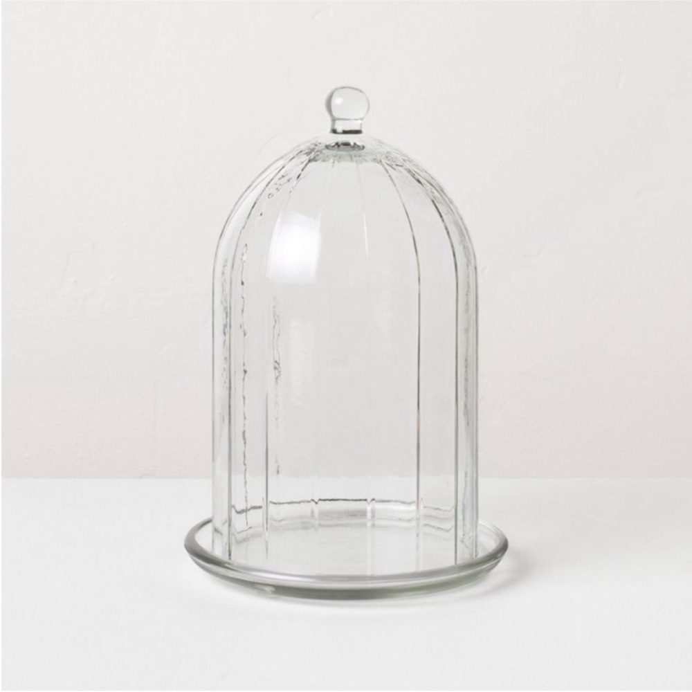10ā Decorative Cloche Clear - Hearth & Hand⢠with Magnolia